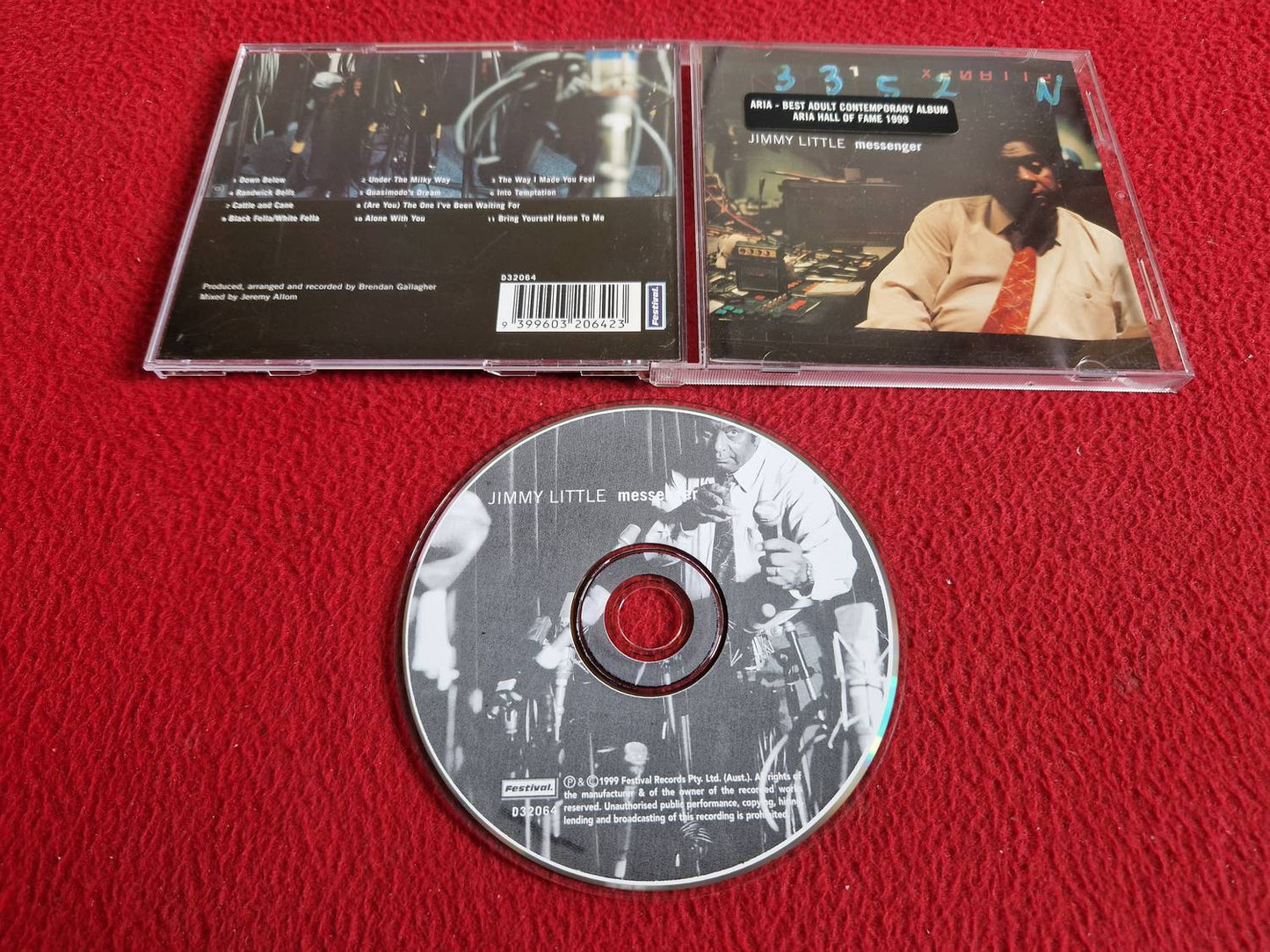 JIMMY LITTLE MESSENGER CD