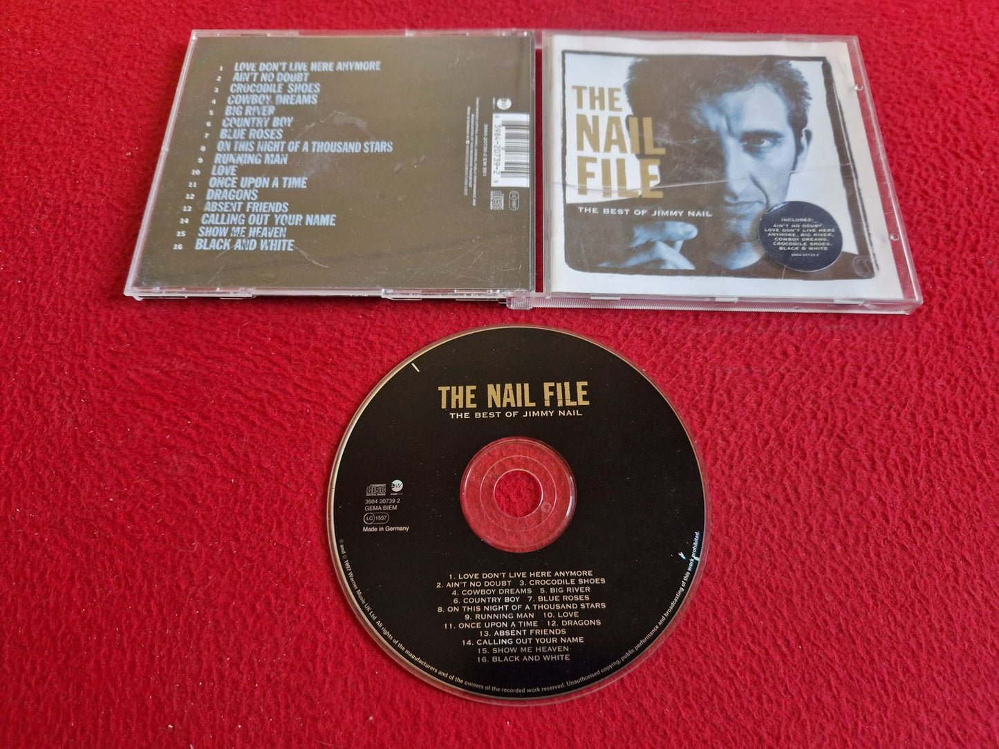JIMMY NAIL THE NAIL FILE THE BEST OF JIMMY NAIL CD