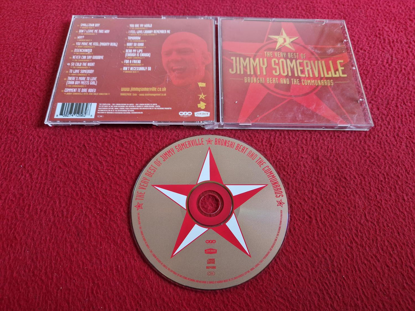 JIMMY SOMERVILLE BRONSKI BEAT AND THE COMMUNARDS THE VERY BEST OF CD