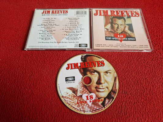 JIM REEVES 18 VERY SPECIAL LOVE SONGS CD