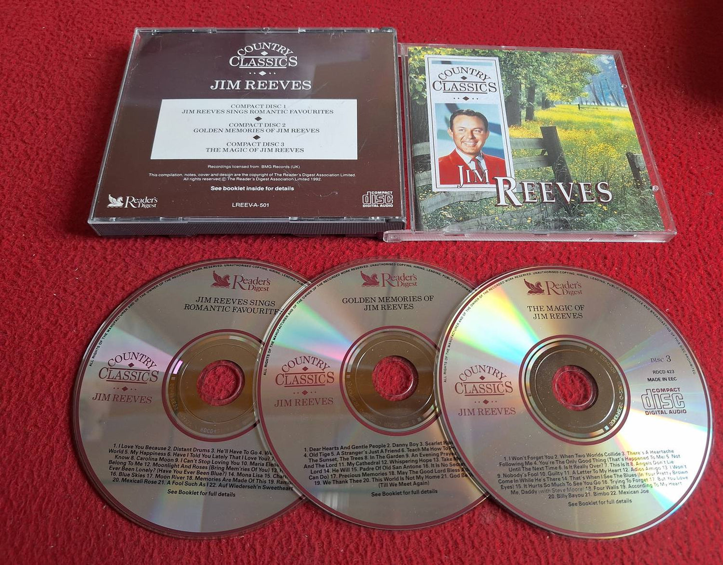 JIM REEVES [ COUNTRY CLASSICS ] CD BOX