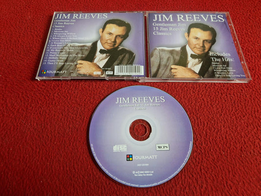 JIM REEVES GENTLEMAN JIM 15 CLASSICS CD