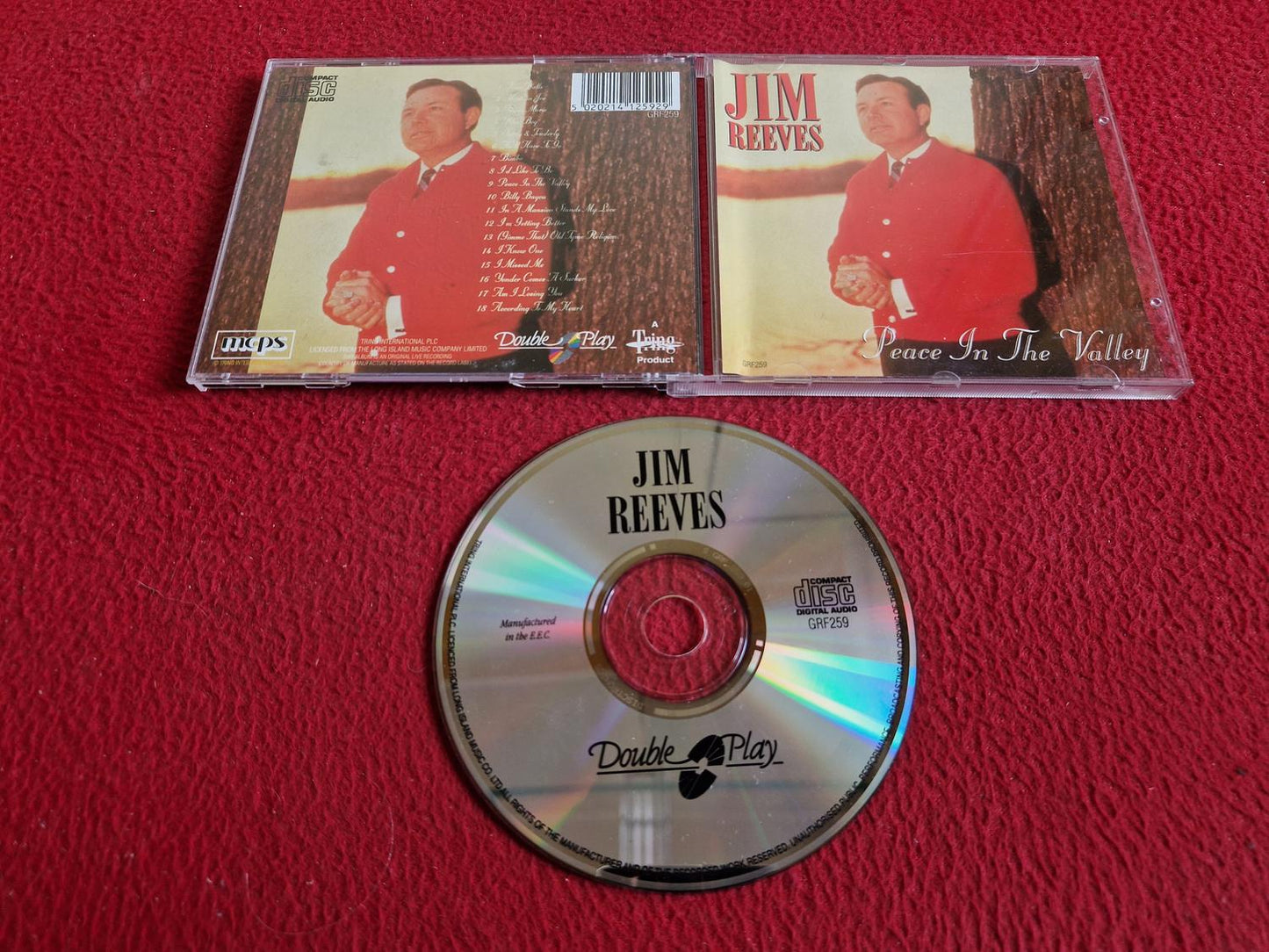JIM REEVES PEACE IN THE VALLEY CD