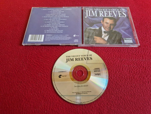 JIM REEVES THE VELVET VOICE OF JIM REEVES CD