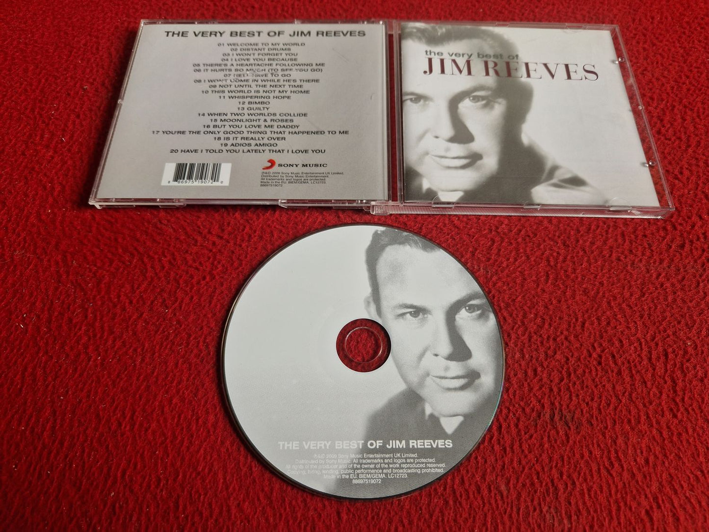 JIM REEVES THE VERY BEST OF CD