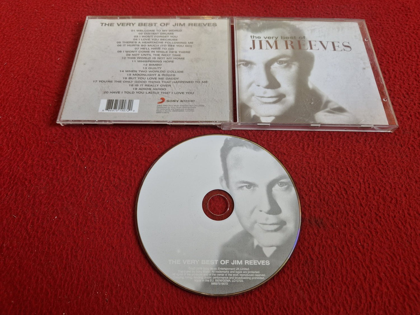 JIM REEVES THE VERY BEST OF CD