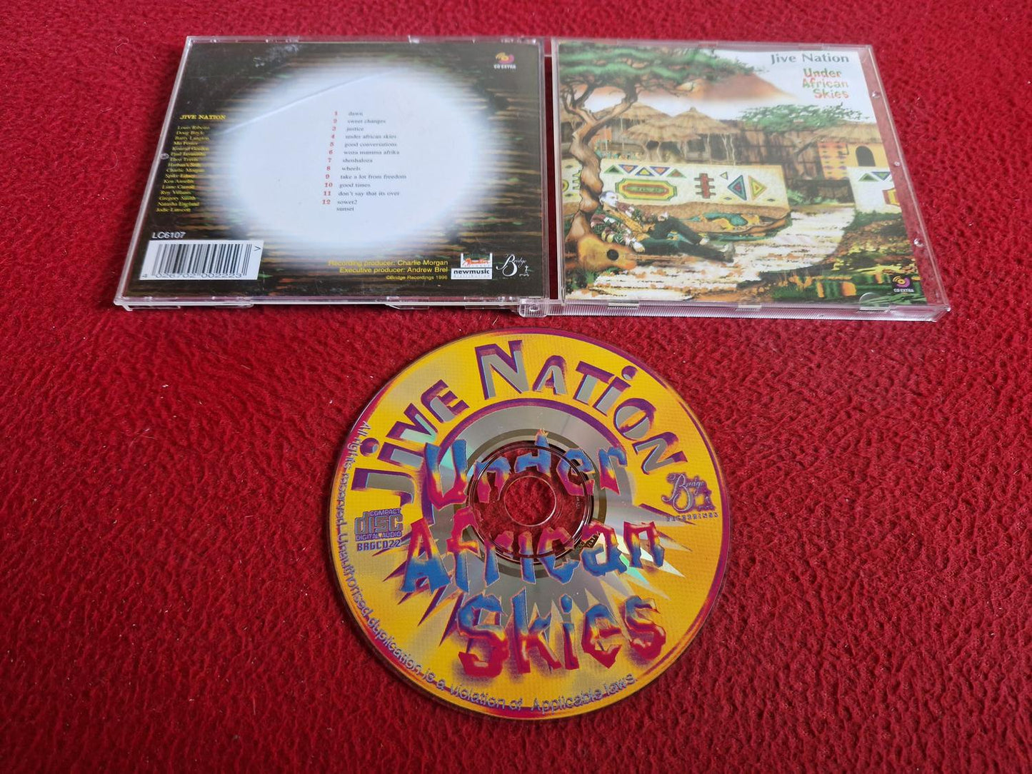 JIVE NATION UNDER AFRICAN SKIES CD