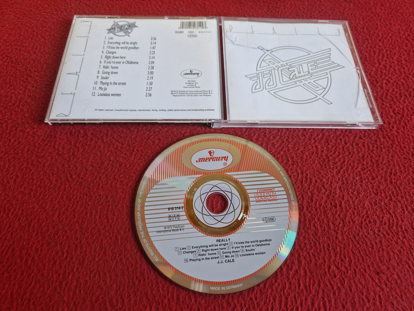 J.J. CALE REALLY CD