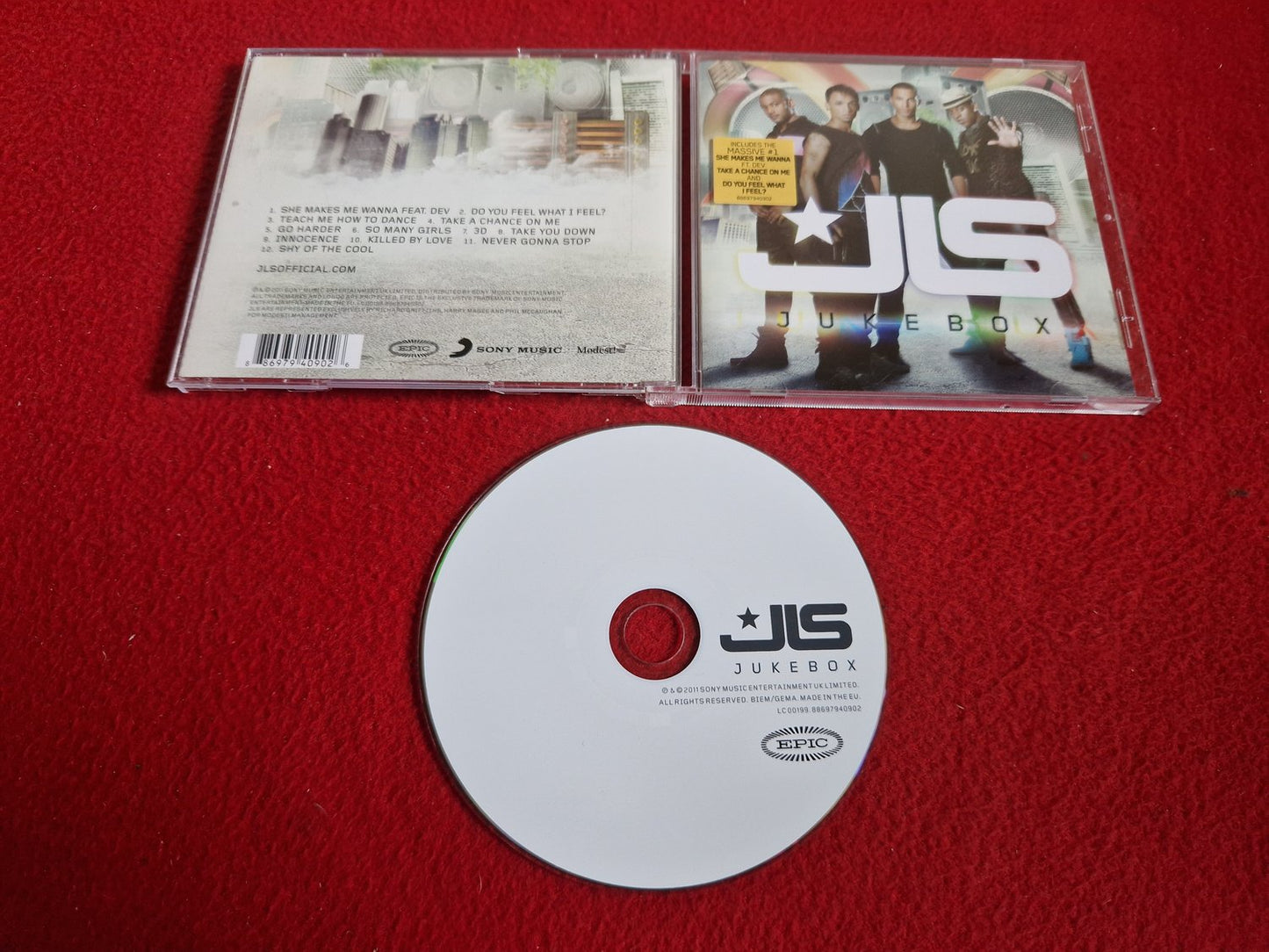 JLS JUKEBOX till CD