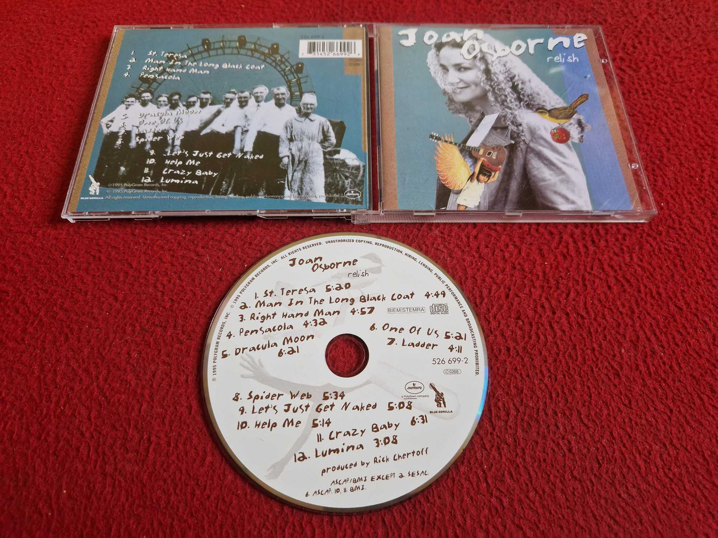 JOAN OSBORNE RELISH CD