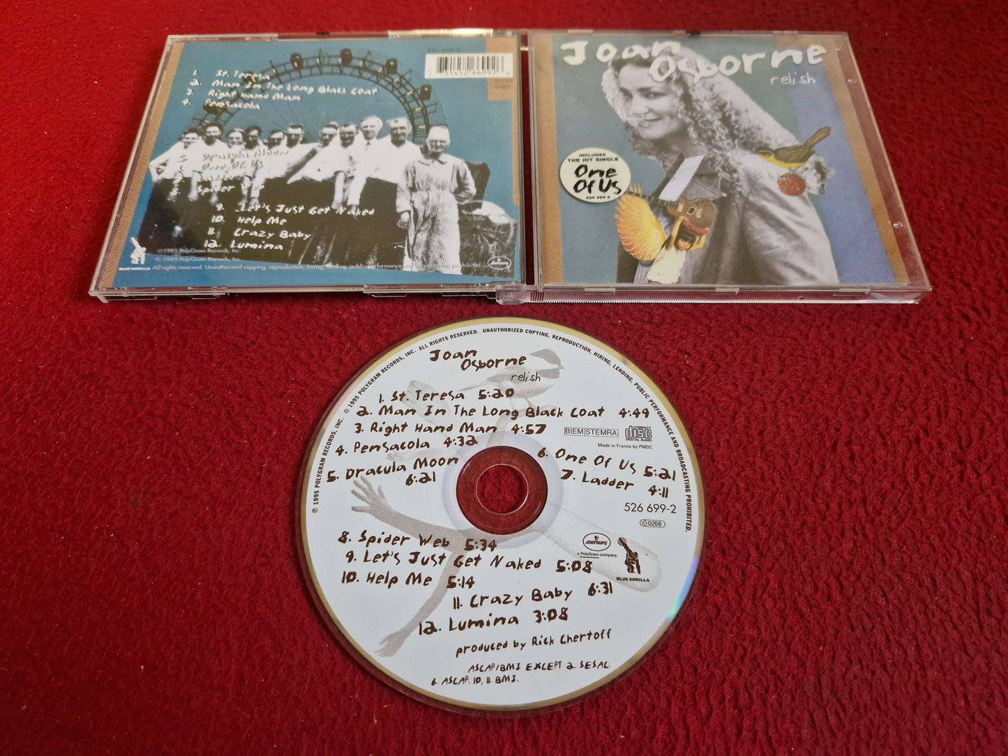 JOAN OSBORNE RELISH CD