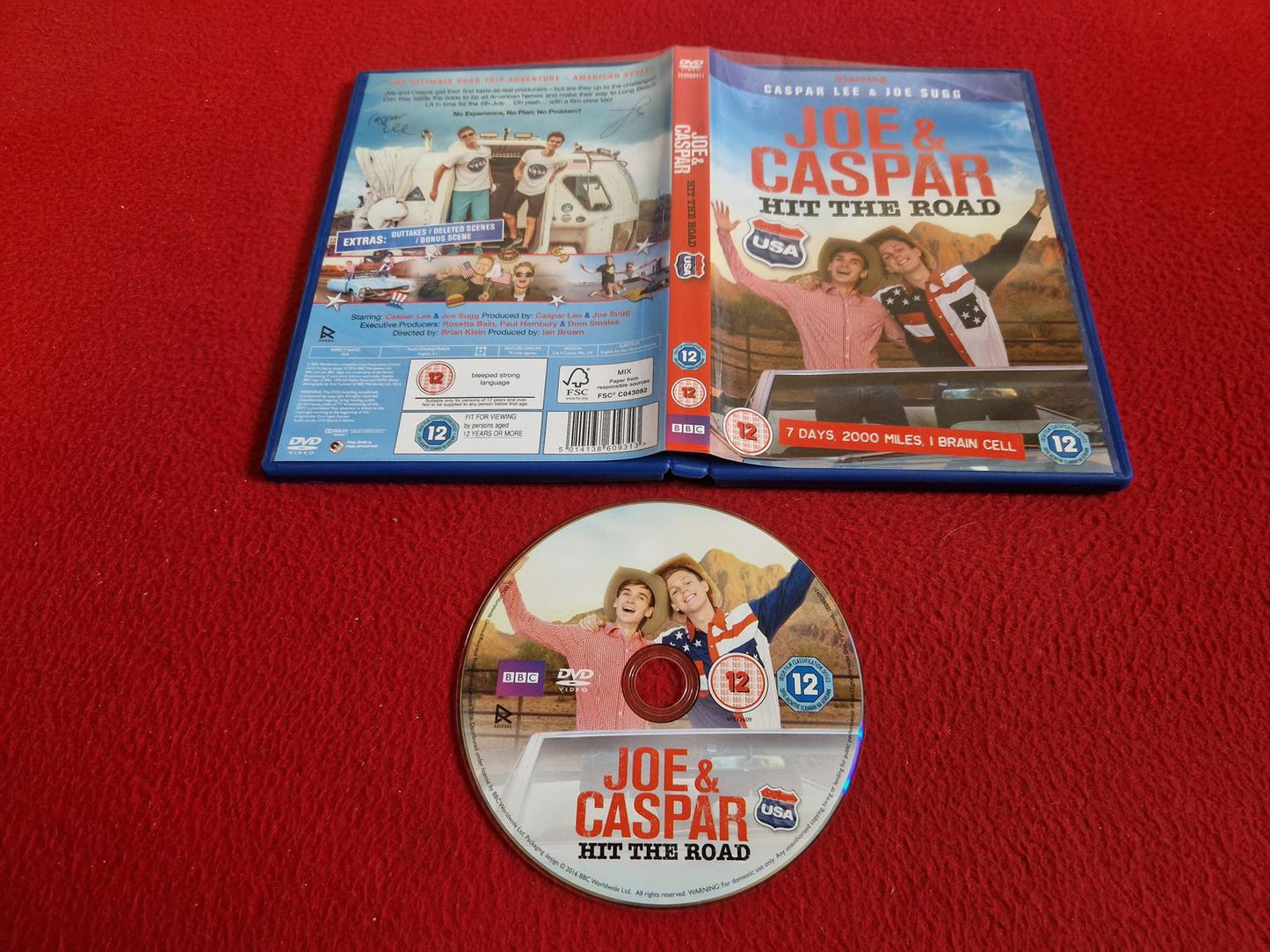 JOE & CASPAR HIT THE ROAD USA DVD