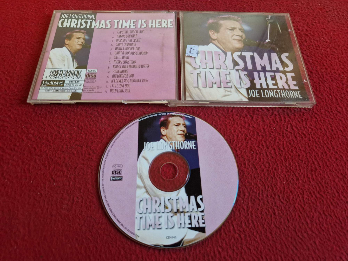 JOE LONGTHORNE CHRISTMAS TIME IS HERE CD