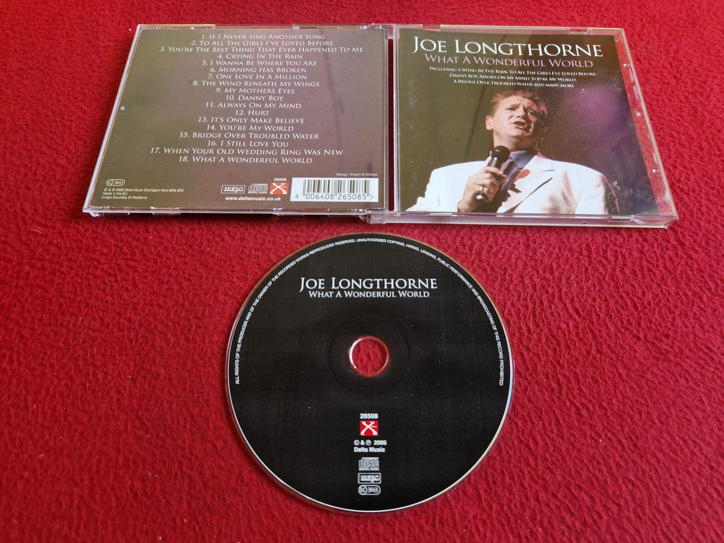 JOE LONGTHORNE WHAT A WONDERFUL WORLD CD