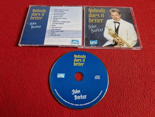 JOHN BARKER NOBODY DOES IT BETTER CD