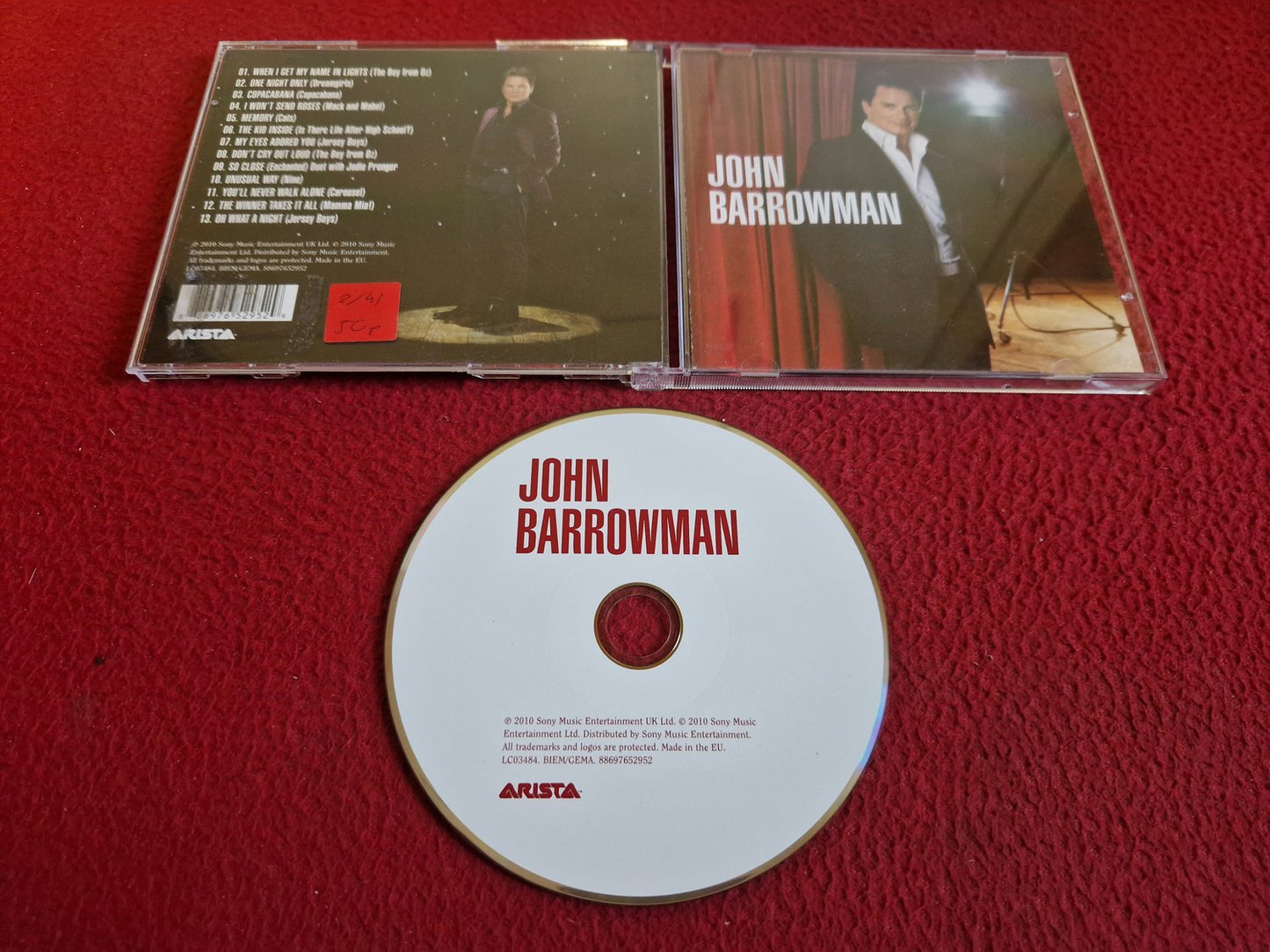 JOHN BARROWMAN - JOHN BARROWMAN CD