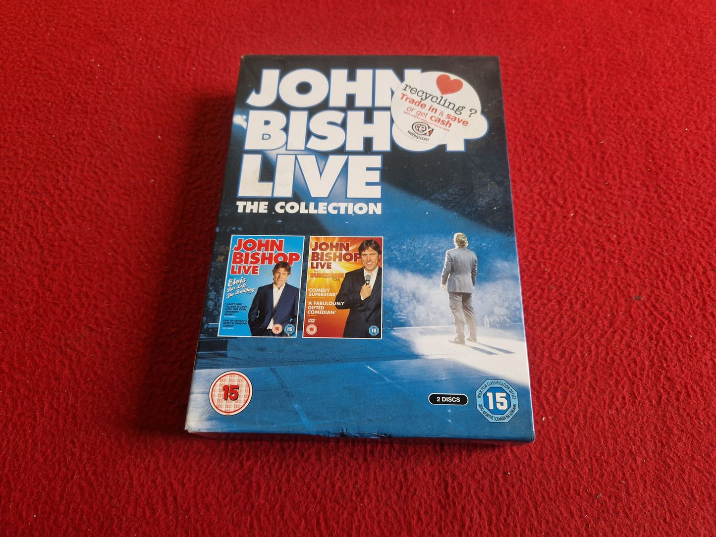 JOHN BISHOP LIVE THE COLLECTION BOX DVD