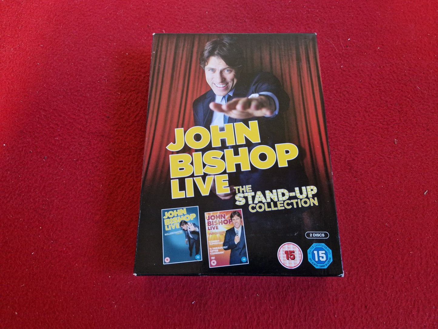 JOHN BISHOP LIVE THE STAND-UP COLLECTION BOX DVD