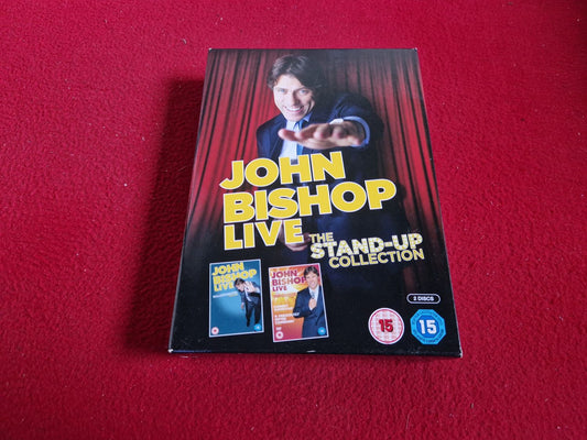 JOHN BISHOP LIVE THE STAND-UP COLLECTION BOX till DVD