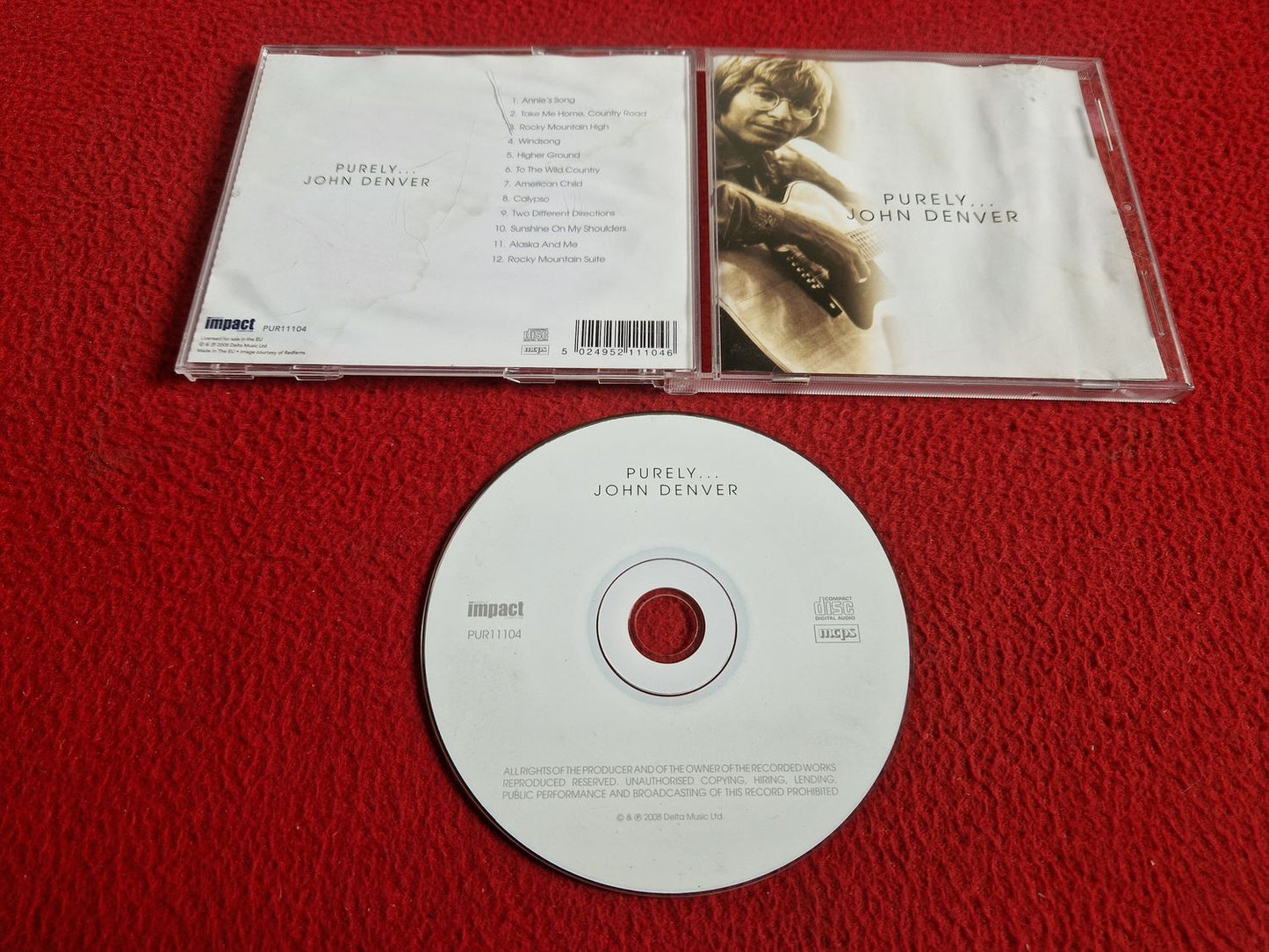 JOHN DENVER PURELY... CD