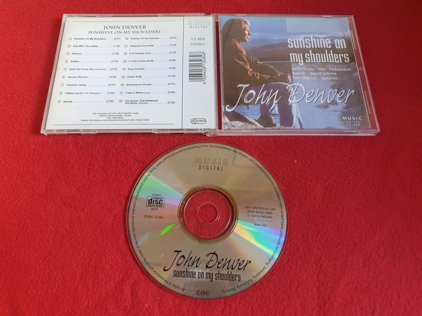 JOHN DENVER SUNSHINE ON MY SHOULDERS till CD