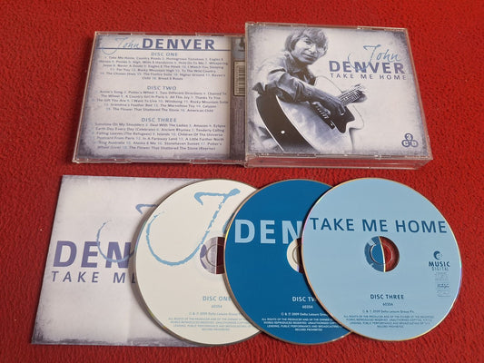 JOHN DENVER TAKE ME HOME CD BOX