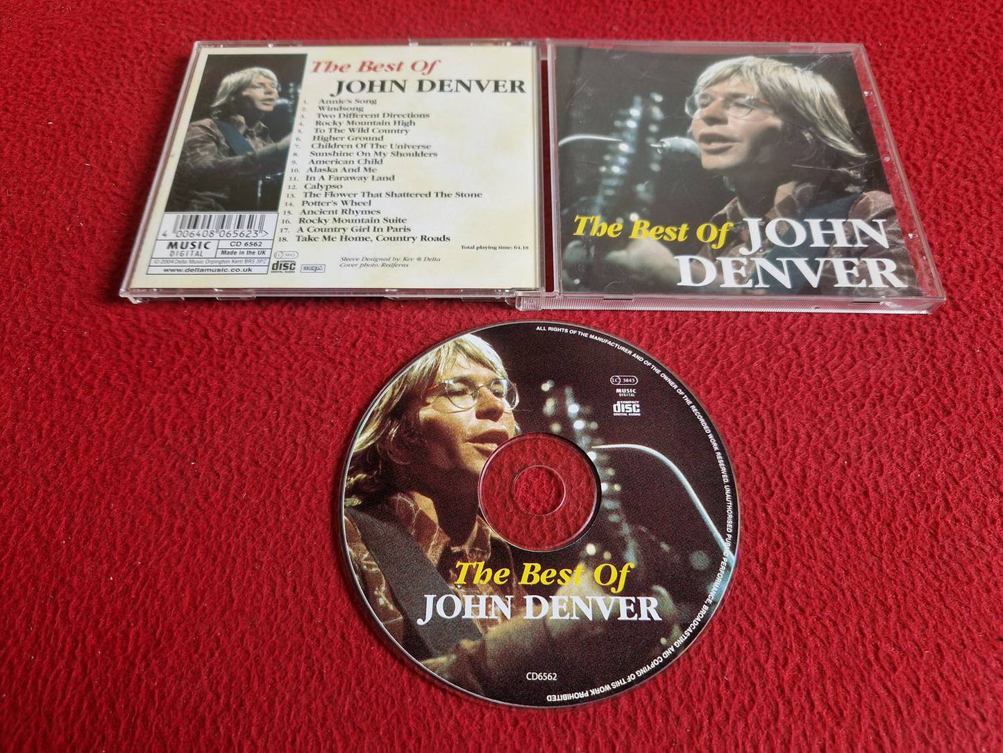 JOHN DENVER THE BEST OF CD
