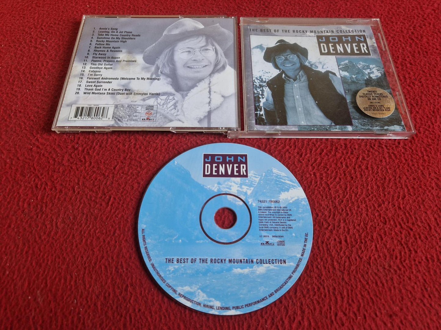 JOHN DENVER THE BEST OF THE ROCKY MOUNTAIN COLLECTION CD