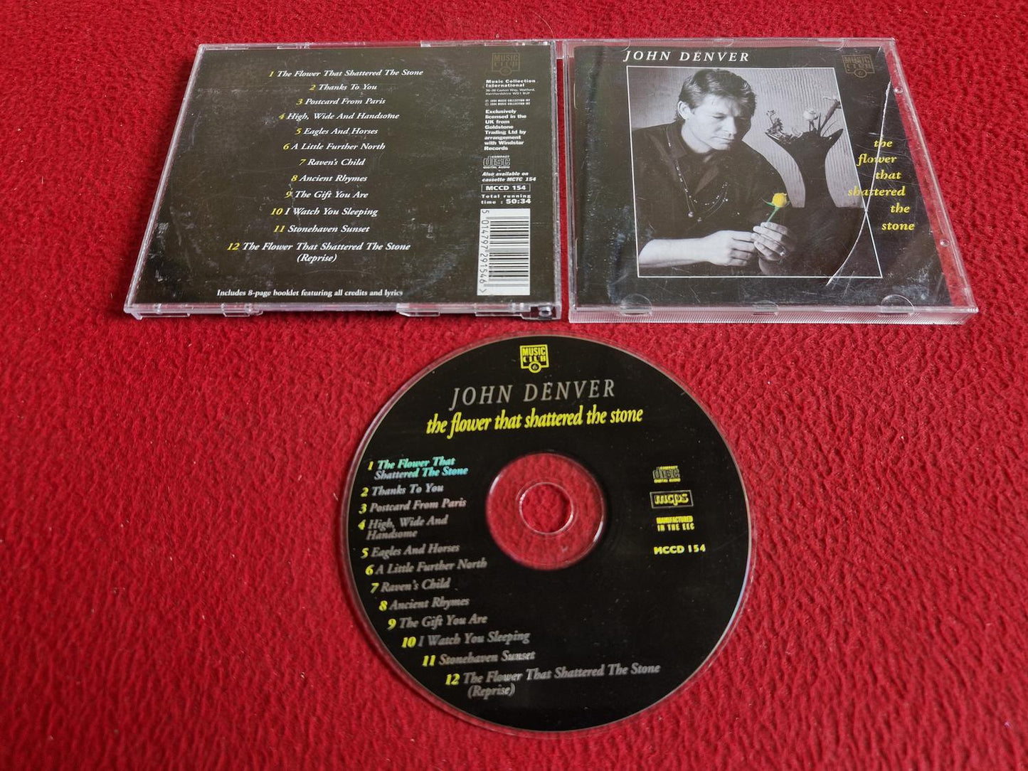JOHN DENVER THE FLOWER THAT SHATTERED THE STONE CD