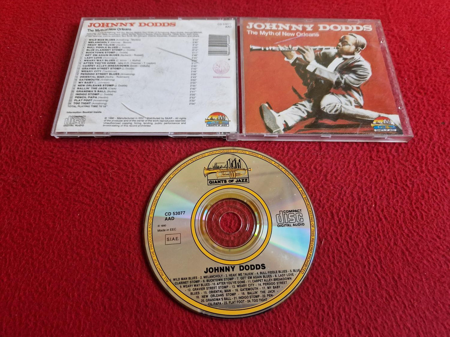 JOHN DODDS THE MYTH OF NEW ORLEANS CD