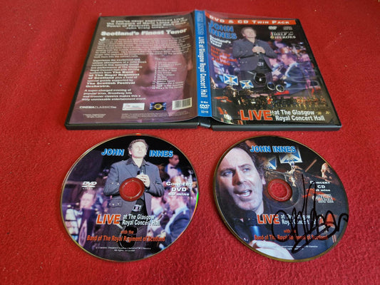 JOHN INNES LIVE AT GLASGOW ROYAL CONCERT HALL till DVD