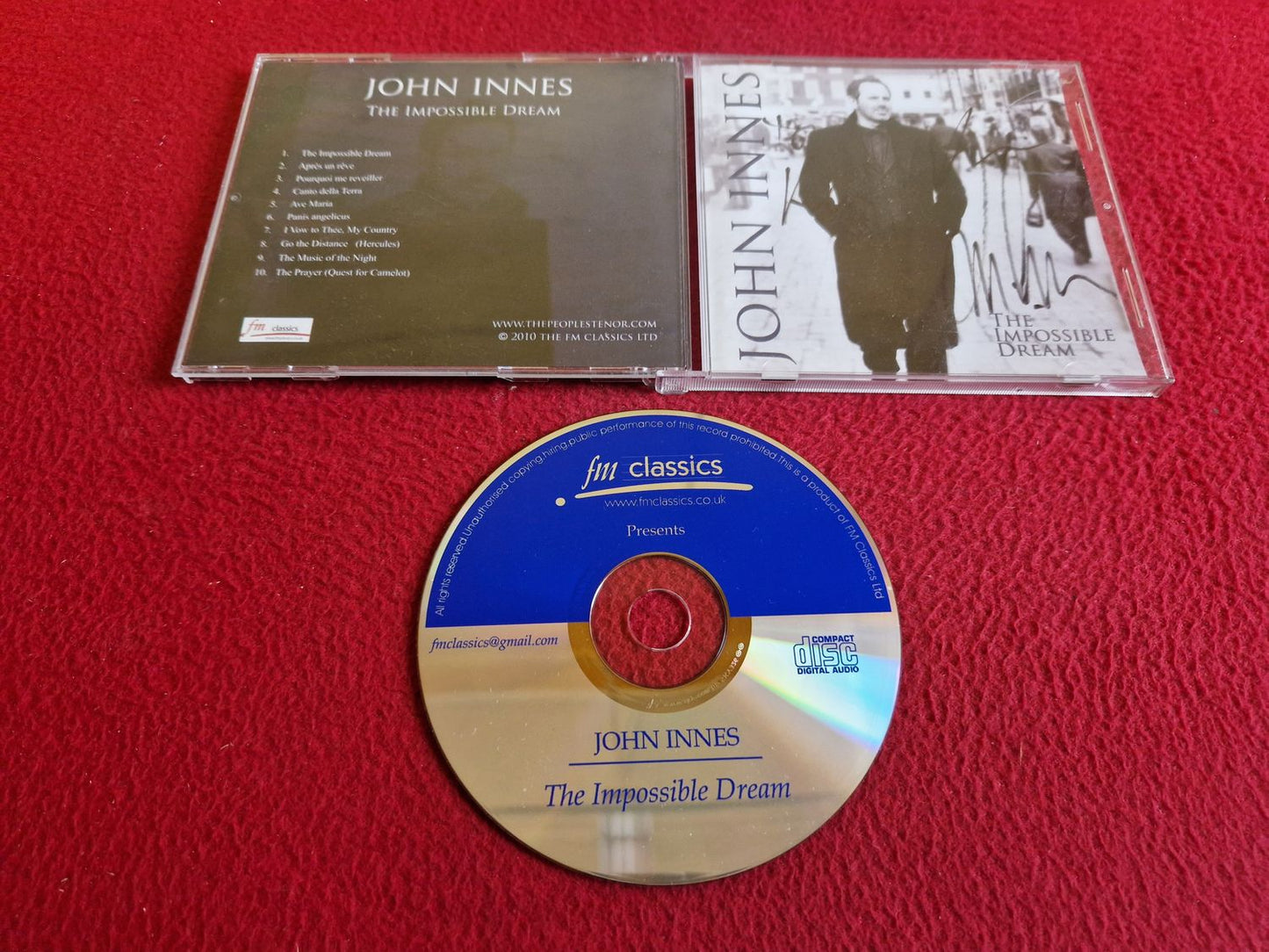 JOHN INNES THE IMPOSSIBLE DREAM CD