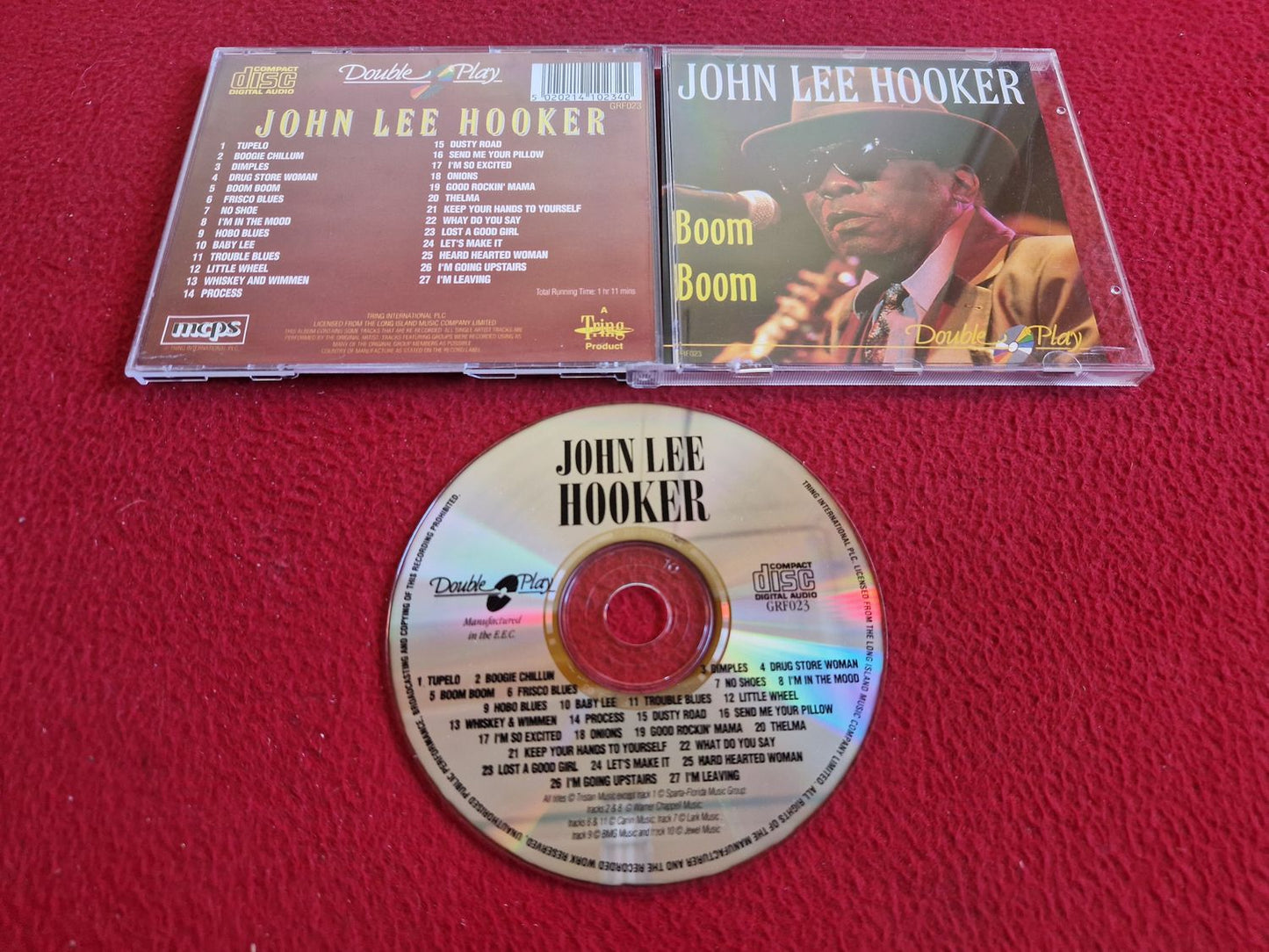 JOHN LEE HOOKER BOOM BOOM CD