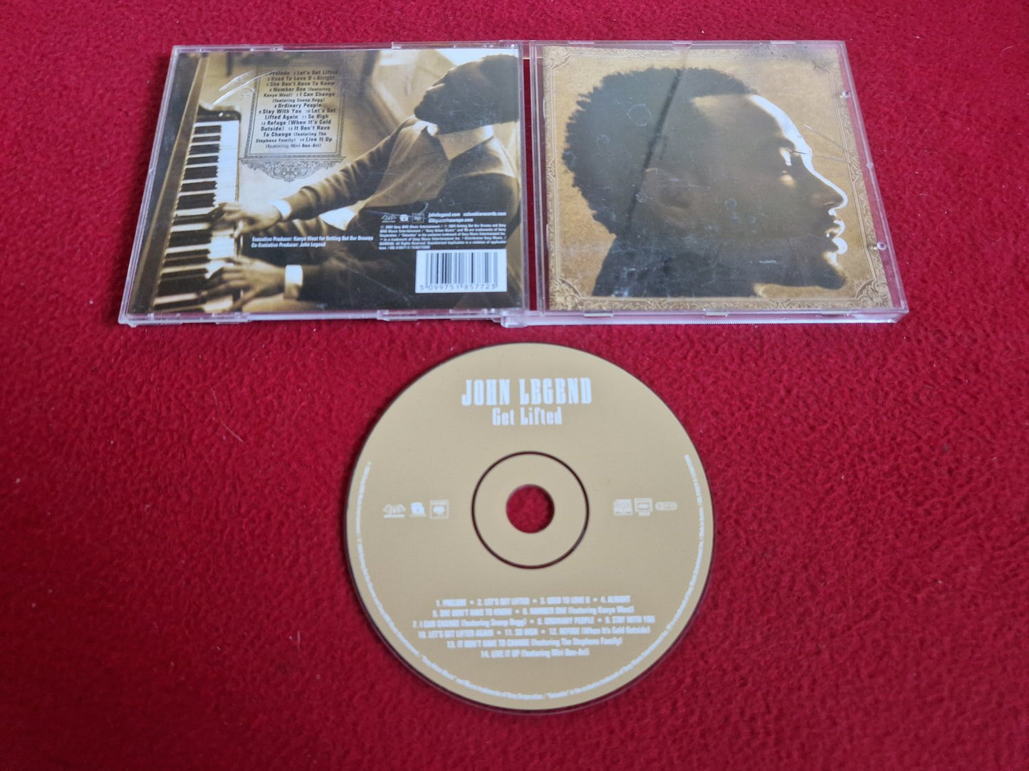 JOHN LEGEND GET LIFTED CD