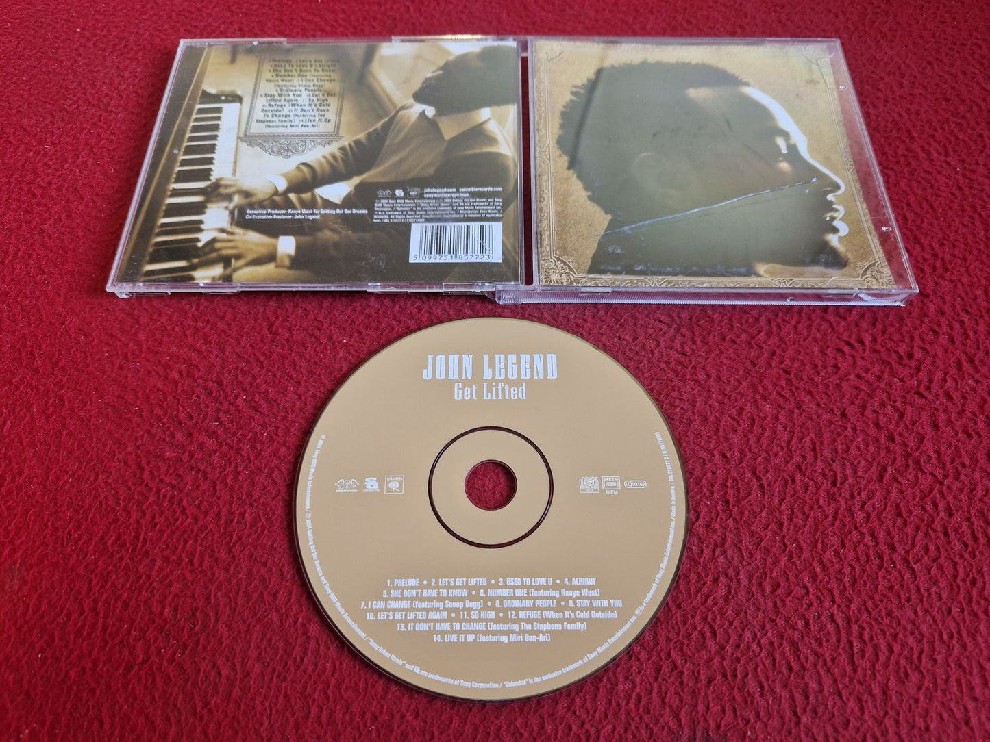 JOHN LEGEND GET LIFTED CD