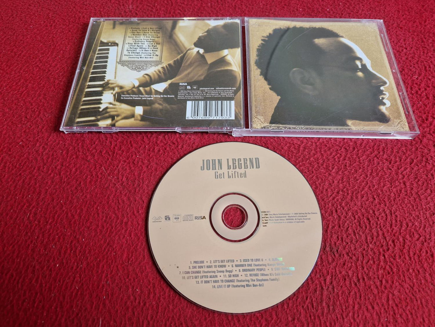 JOHN LEGEND GET LIFTED CD