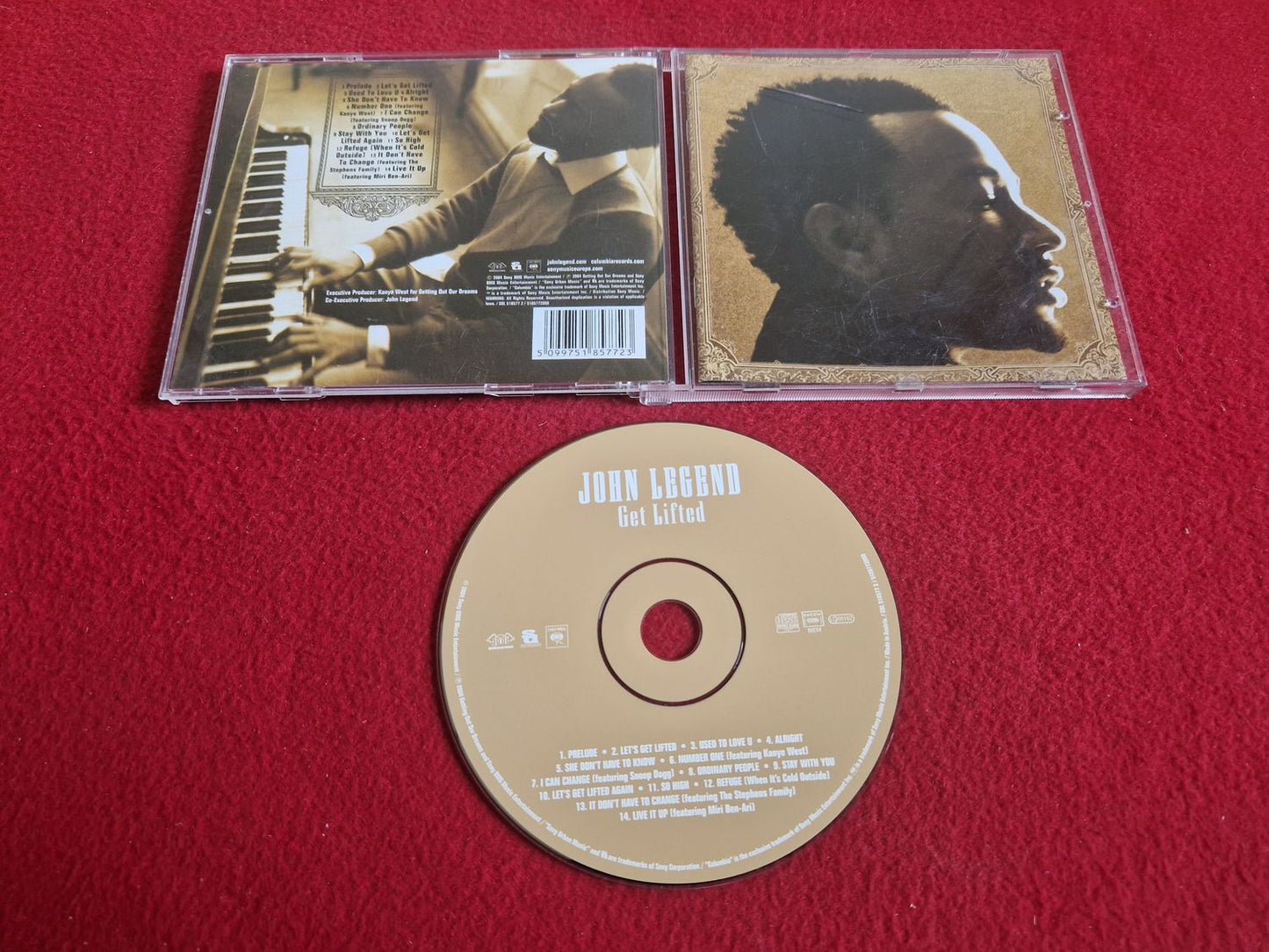 JOHN LEGEND GET LIFTED till CD