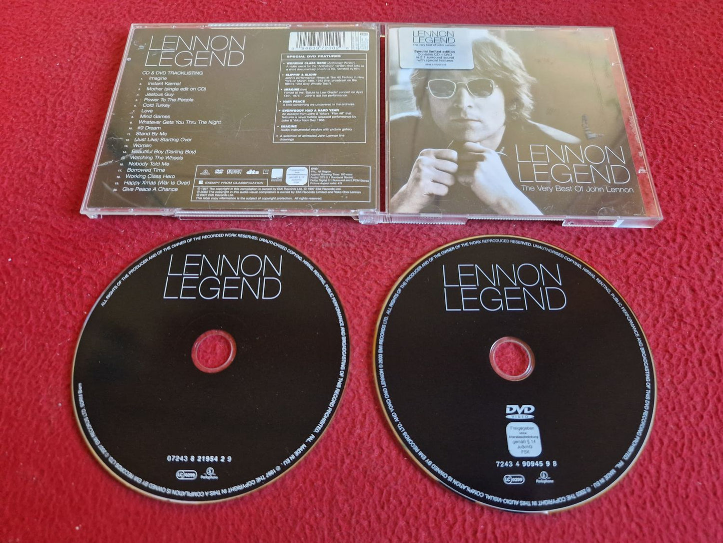 JOHN LENNON LEGEND THE VERY BEST OF CD