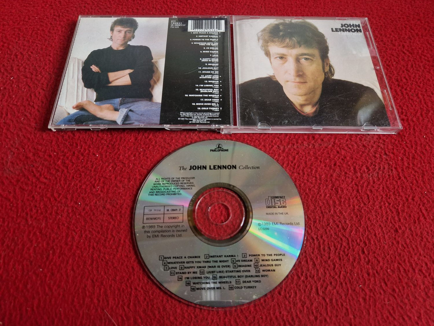 JOHN LENNON THE JOHN LENNON COLLECTION CD