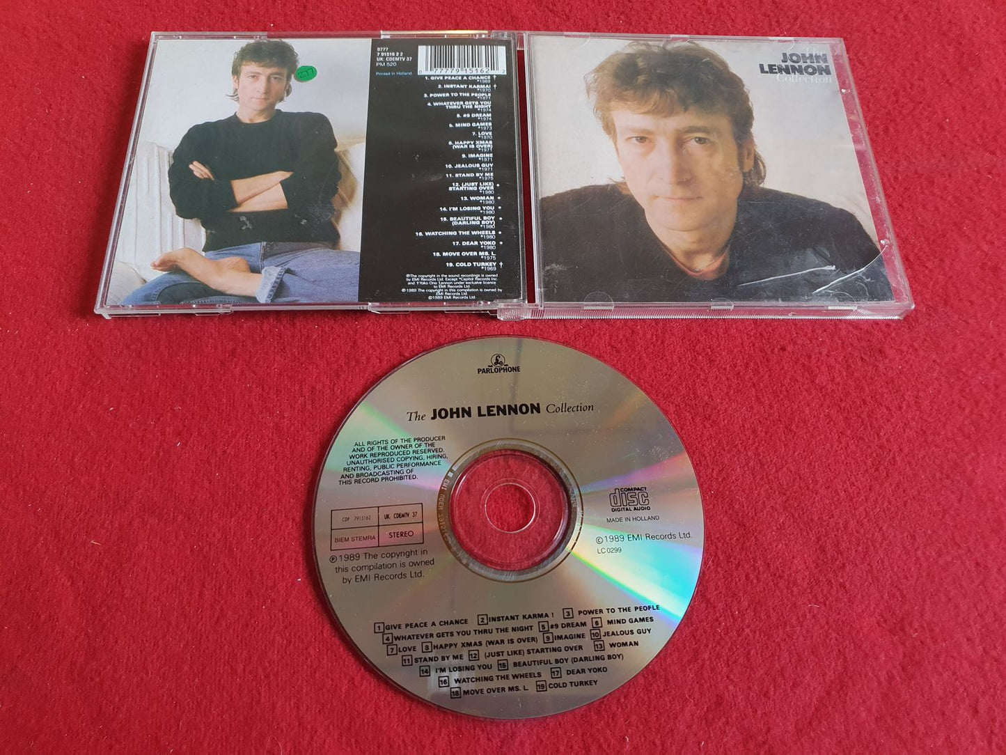 JOHN LENNON THE JOHN LENNON COLLECTION till CD