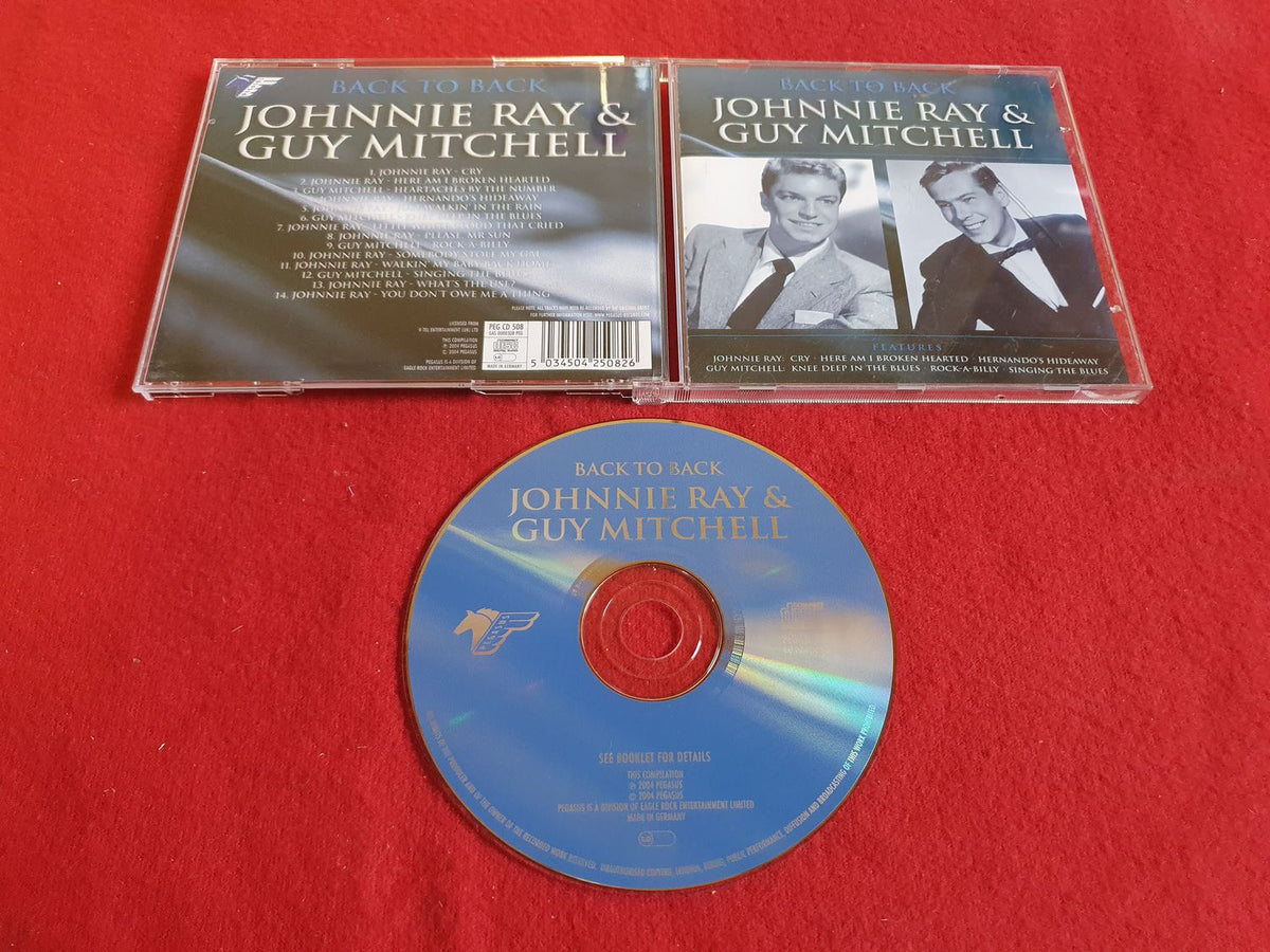 JOHNNIE RAY & GUY MITCHELL BACK TO BACK till CD