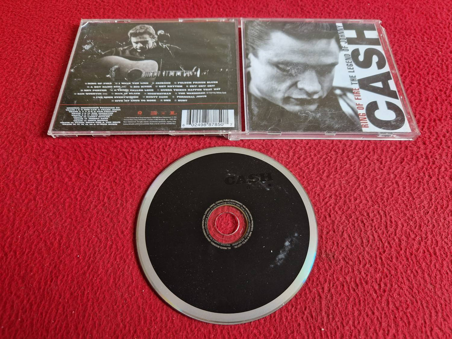 JOHNNY CASH RING OF FIRE THE LEGEND OF CD