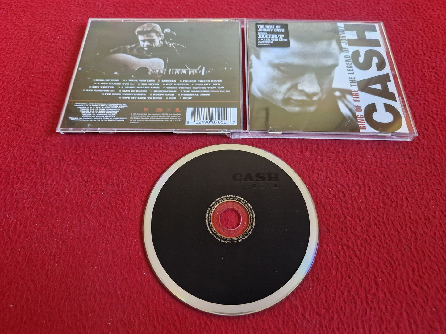 JOHNNY CASH RING OF FIRE THE LEGEND OF CD