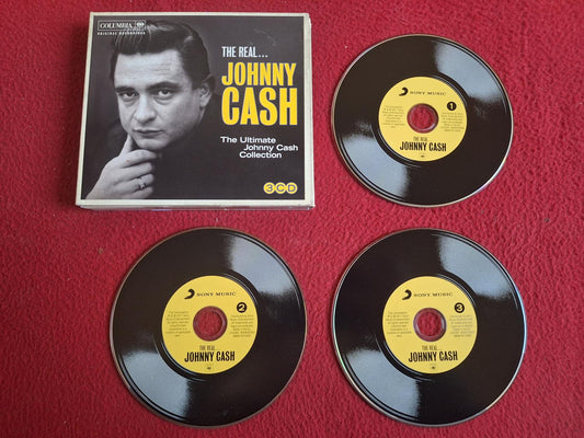JOHNNY CASH THE REAL... THE ULTIMATE JOHNNY CASH COLLECTION CD BOX