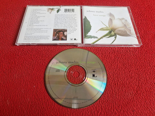 JOHNNY MATHIS LOVE SONGS CD