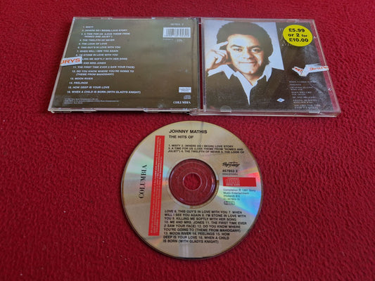 JOHNNY MATHIS THE HITS OF CD