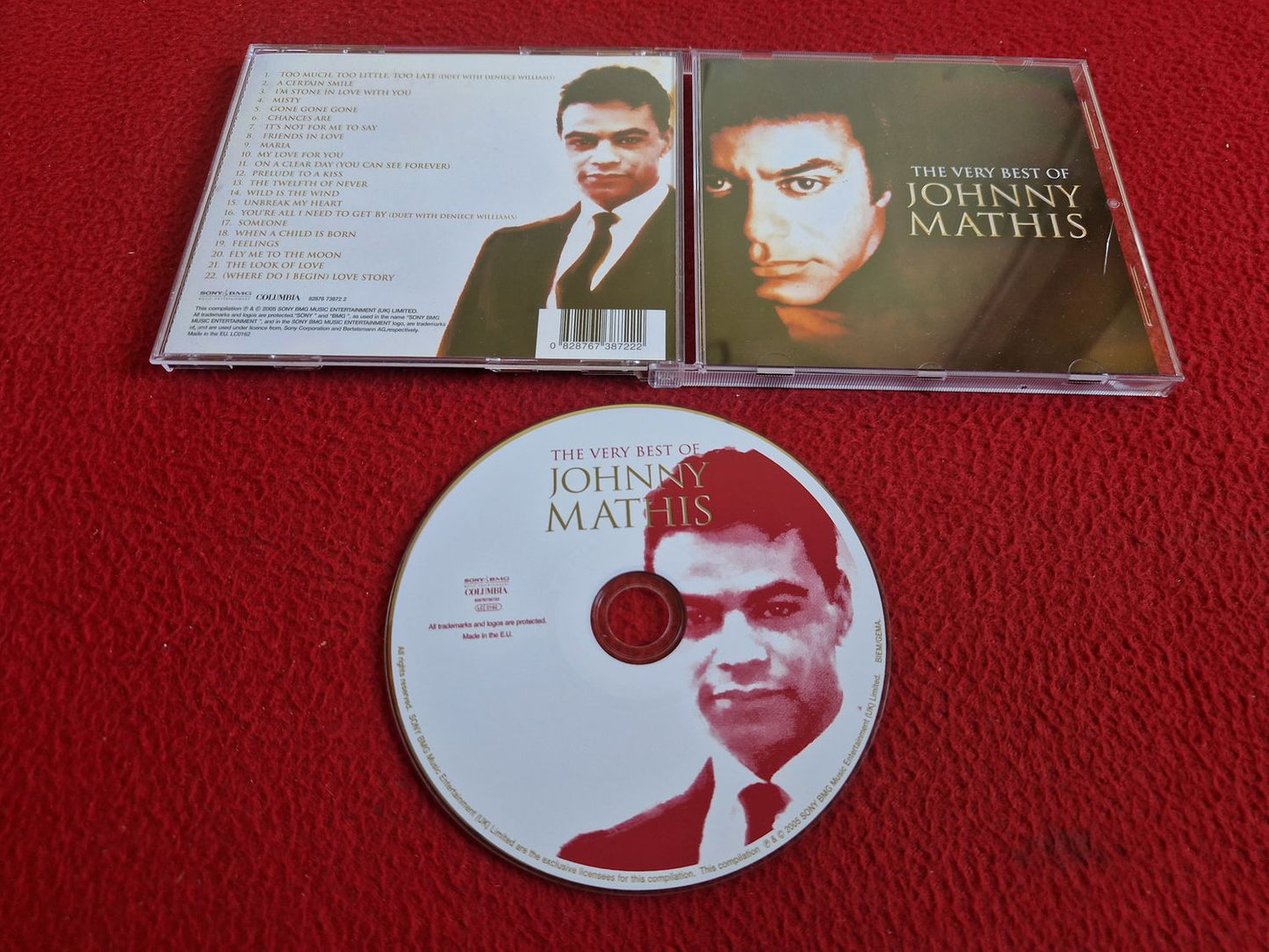 JOHNNY MATHIS THE VERY BEST OF CD