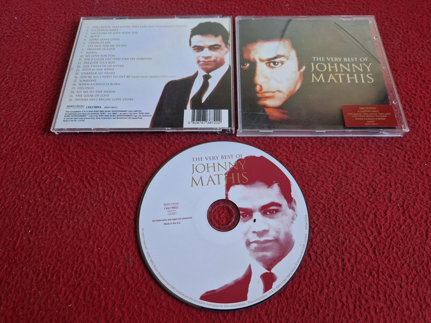 JOHNNY MATHIS THE VERY BEST OF CD