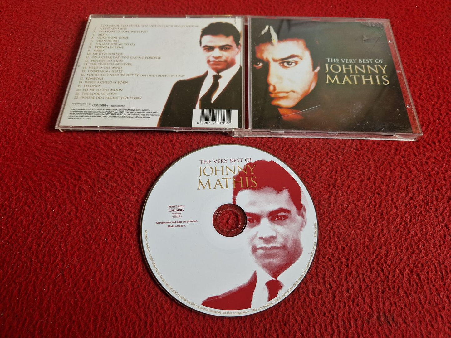 JOHNNY MATHIS THE VERY BEST OF CD
