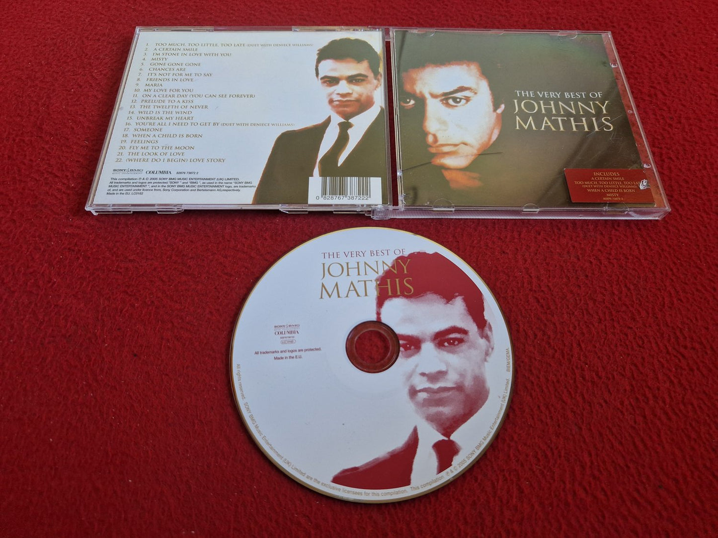 JOHNNY MATHIS THE VERY BEST OF CD